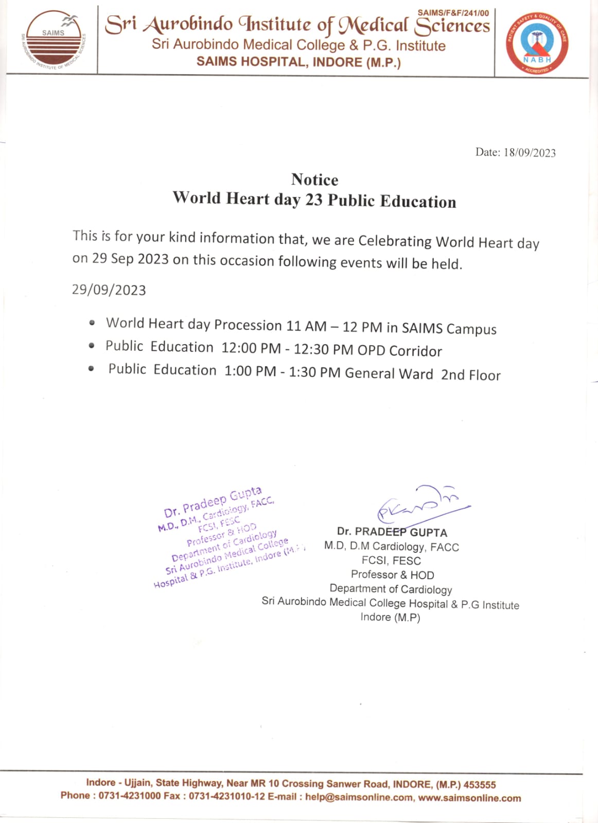 Upcoming Events
